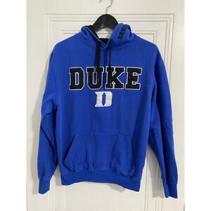 Duke Blue Devils Stitched College Hoodie Sweatshirt Size M